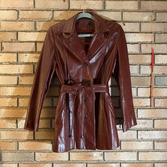 etienne aigner leather jacket